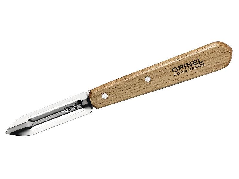 Opinel Küchenmesser Set 4-teilig rostfreier Holz Gemüsemesser